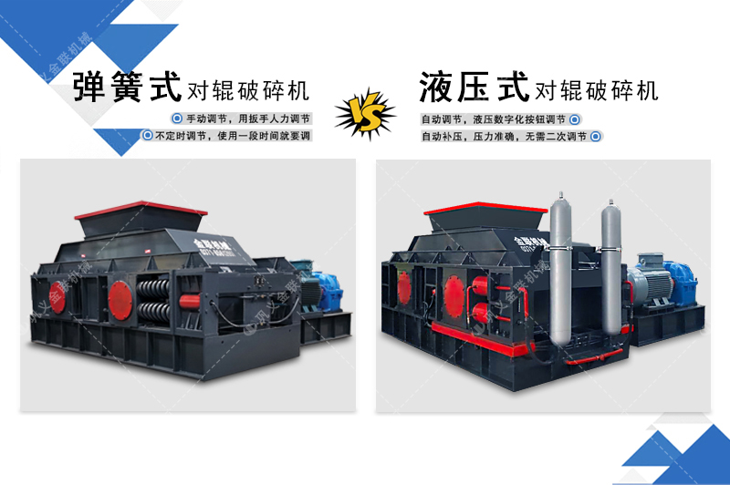 大型液壓對輥制砂機-液壓對輥式破碎機價格-鵝河卵石對輥制砂機圖片視頻/型號參數(shù)/結(jié)構原理